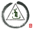 Logo Wegbegleitung - Enso-Kreis mit Dreieck und Do-Zeichen